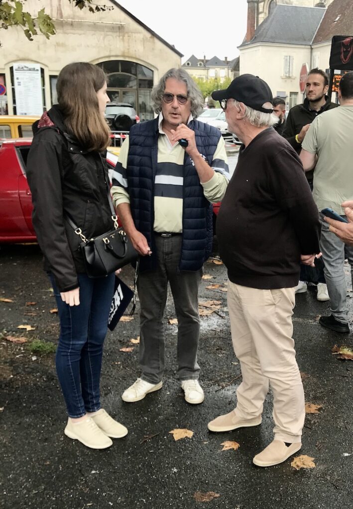 Francis et sa copilote du jour